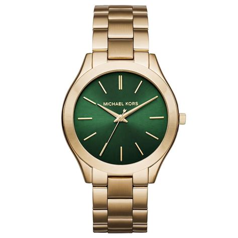 michael kors green watch women's|Michael Kors women's oversized watches.